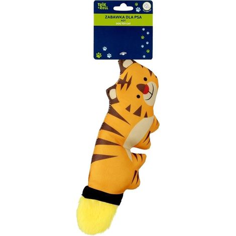 Spielzeug FÜR HUND quietschende Katzenplüschkatze 26CM TRIK0804 (1/4)