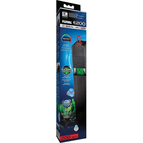 Fluval E200 riscaldatore elettronico trasparente 200 W (1/5)