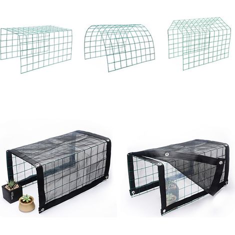 [Toldo para balcón/jardín] 50 x 48 x 36 cm – Protección contra la lluvia y el sol, protege las flores y la temperatura. (1/4)