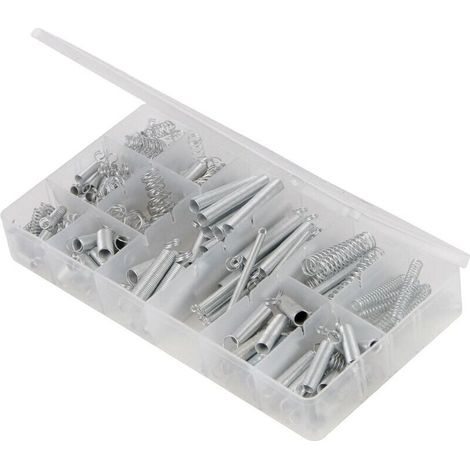 Ressorts de traction et compression - assortiment de 200 ressorts (1/2)