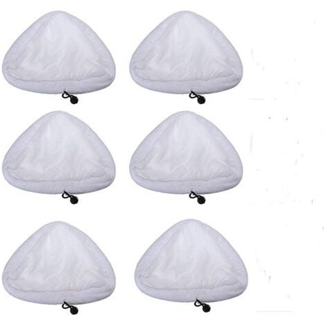 6 pièces adaptables shark vapeur mop set en tissu shark microfibre mop head accessoires  H20 X5 S302 S001 (1/5)