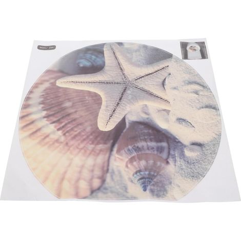 Autocollant WC SECFOU en PVC auto-adhésif avec un adorable motif de dessin animé . Facile à retirer