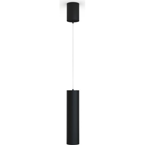 Lampe suspendue moderne "Roomba" 10W - CCT - Noire