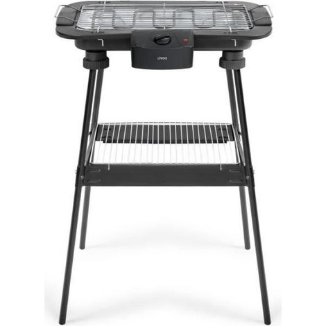 Barbecue électrique sur pieds 2 en 1 - - DOM506 - 2200W - 2 en 1 - 2 hauteurs - Thermostat ajustable (1/3)
