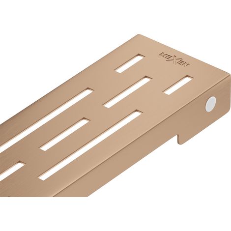 Mexen Flat M01 Abdeckung für Linienentwässerung 50 cm, gebürstetes Kupfer - 1C20050 (1/5)