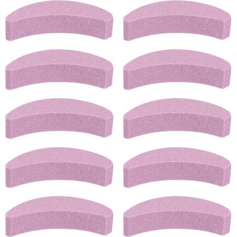 Meule d’affûtage pour chaîne de tronçonneuse – 10 pièces en pierre abrasive, montage rapide sur barre, compatible tous modèles
