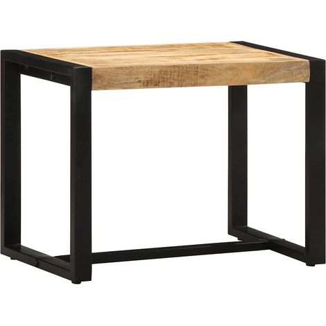 Banc 60x35x45 cm bois massif de manguier (1/5)