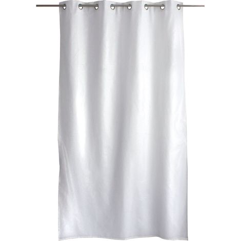 Rideau Voilage Thermique "Clea" 140x240cm Blanc