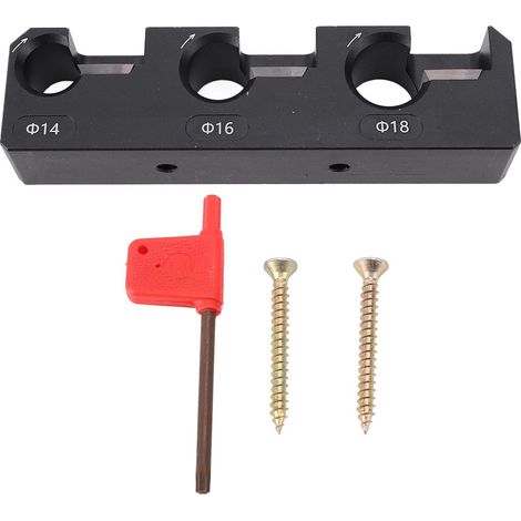 Gabarit fabricant chevilles multifonction 14/16/18mm 3 lames – Tige ronde auxiliaire menuiserie, menuiserie (1/5)