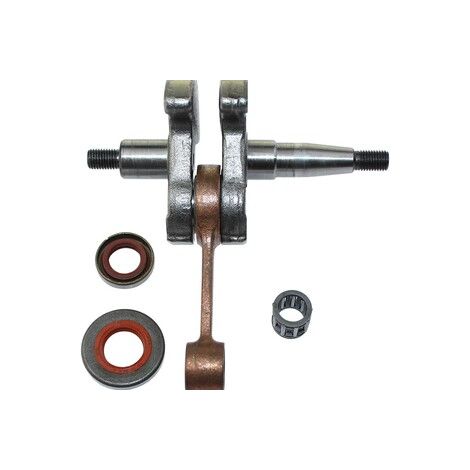 Vilebrequin compatible souffleur Stihl BR340 BR380 BR420 – Adapté pour SR420 – Avec joints SPI – Réf Crankshaft (1/5)