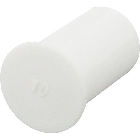 CONTA-CLIP KDS/KES-VS 10 WH Verschlussstopfen     Polyamid 6.6 Weiß 25 St.