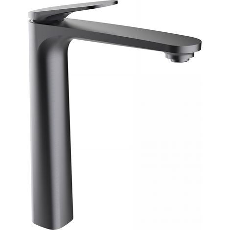 Mitigeur lavabo Velvet III - 230mm 5l/min - Gunmetal Brossé - STANDARD HIDRAULICA - 61952 (1/2)