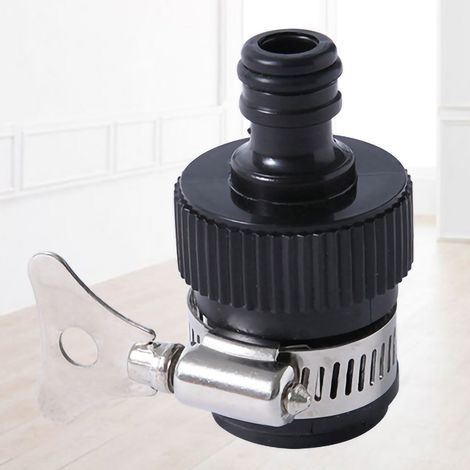 Adaptateur universel robinet à tuyau d'arrosage, raccord de connexion pour lavage voiture et arrosage, lot de 5 pièces, embout fileté standard. (1/4)