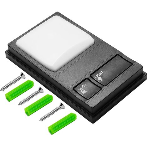 Panneau de commande mural pour porte de garage avec grand bouton et fonction Porte de garage pour améliorer la compatibilité des appareils de sécurité (1/4)