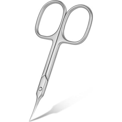 Nail Clipper - Stainless Steel - Curved Tip Cuticle Trimmer - For Fingernails And Toenails - 1 Piece