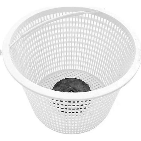 Panier de rechange pour skimmer de piscine SP1070 avec fond lesté et mécanisme de verrouillage, skimmer de nettoyage de piscine, blanc. (1/5)