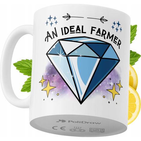 Lustige Kaffeetasse mit witzigem Textdesign für Bauern – ideal für Geburtstage, Namenstage und Feiertage. Hochwertige Tasse für besondere Anlässe, ob zu Hause, im Büro oder bei der Arbeit. Farbe: Weiß
