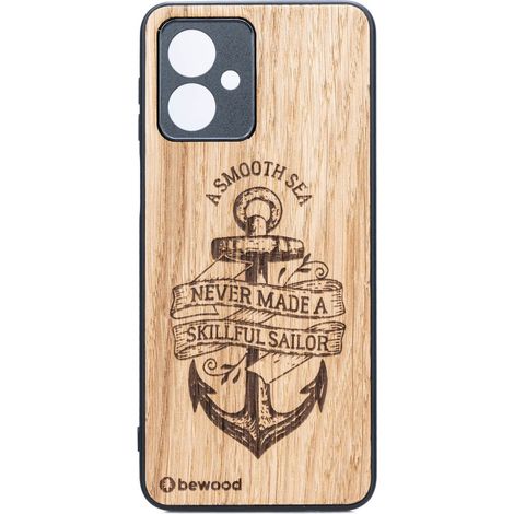 Bewood Holzkoffer für Motorola G54 5G, Anchor Oak (1/2)