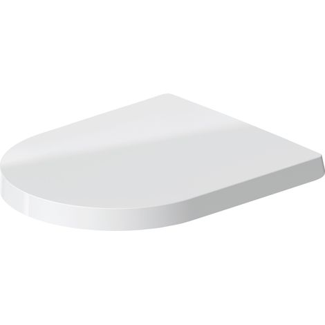 Siège de WC Duravit ME by Starck, charnières en acier inoxydable,