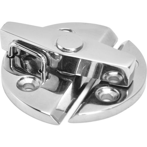 Bouton de fermeture marine en acier inoxydable 316 pour hublot, porte de cabine et trappe de bateau, sécurité robuste étanche. (1/5)