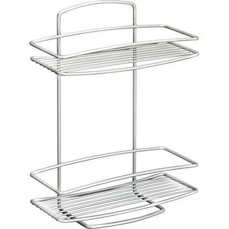 MENSOLA RETTANGOLARE BAGNO 2 PIANI ONDA PT (1/5)