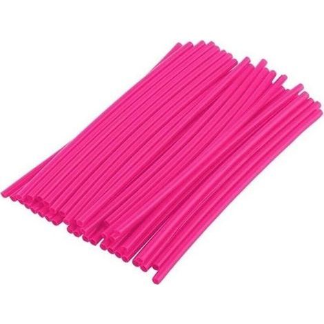 72 Couvre Rayon Universel Compatible avec Moto Vélo ATV Dirt Mountain-Longueur 24 cm-Fuchsia (1/2)