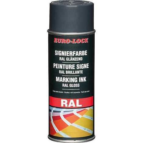 Spray couleur RAL 7016 gris anthracite brillant 400 ml (1/4)