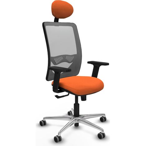 Chaise piqueras y crespo Zulema noir accoudoirs réglables (1/2)
