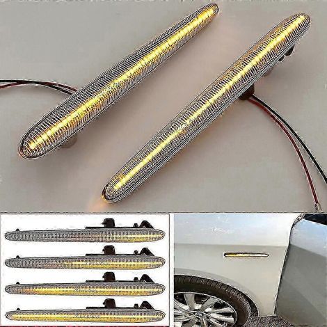 Stück dynamische LED-Seitenmarkierungsleuchten mit Pfeil-Blinkerfunktion für Alfa Romeo Giulietta 940 Juliet 50513758 5052294 (Dynamisch getönt) (1/4)