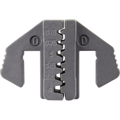 TOOLCRAFT PLE-0D Crimp-Einsätze Aderendhülsen Quetschbereich: 0.5 bis 4 mm² Passend für Marke (Zange