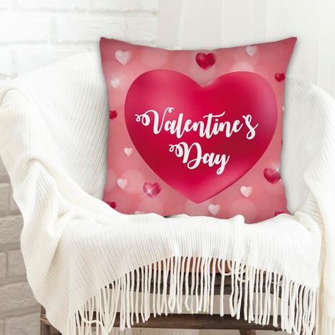 Housse de coussin décorative à la mode pour la maison maison douce confortable pour la Saint-Valentin, mariage, anniversaire (1/5)