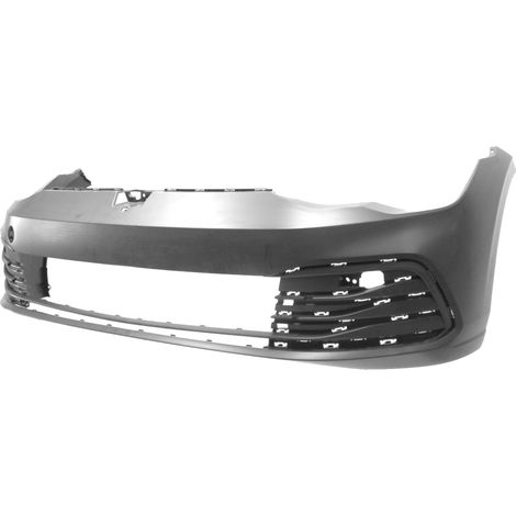PARAURTI ANTERIORE CON PRIMER - CON 2 TRACCE SENSORI - MOD. LIFE - VOLKSWAGEN - Golf VIII 2020-2023 - 5H0807217AFGRU