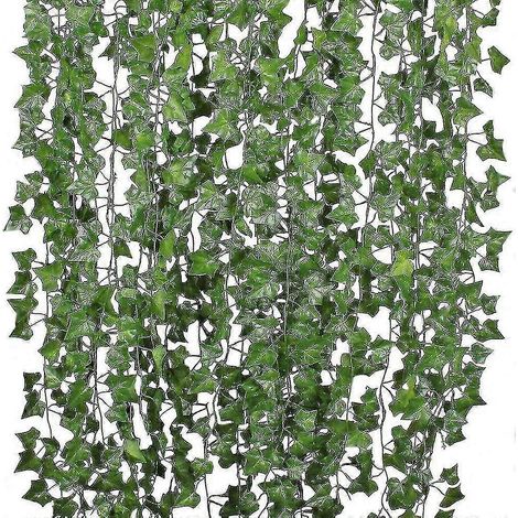 Guirlande suspendue de 12 brins de lierre artificiel Dearhouse (1/3)