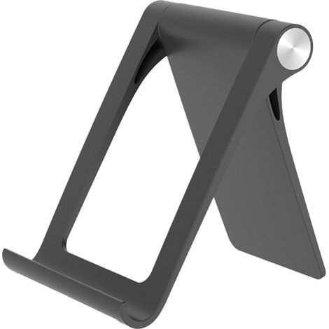 Support Téléphone Portable - Réglable En Hauteur Et En Angle - Pour Bureau Maison Voyage - 1 Pièce (1/5)