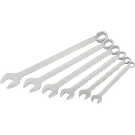 Draper 6-Piece Long Whitworth Combination Spanner Set (Model 03131) (1/5)