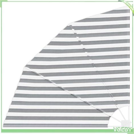 Écran de confidentialité pour balcon - FAFEICY - 42000931 - Pliable - 140 x 140 cm - Anthracite et blanc (1/5)