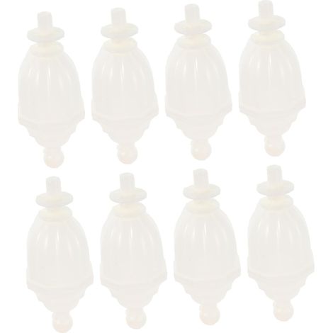 8 accessoires décoratifs pour dômes de moustiquaires, sur-toits (1/5)