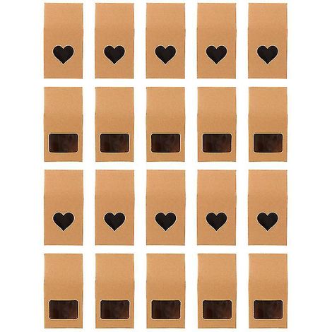20 boîtes en papier pour cadeau (1/3)