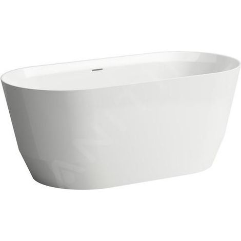 LAUFEN PRO Baignoire à poser, Marbond, 1500x700x590mm,
