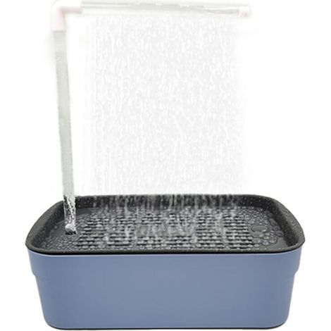 Receveur de douche automatique pour oiseaux, motif perroquet, avec douche, bain d'eau pour animaux de compagnie, pompe à eau USB, levier de pulvérisation