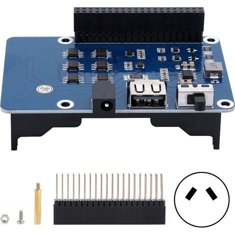 Alimentation UPS 5V Module de Batterie Lithium Carte d'Extension pour Raspberry Pi 100-240V (1/5)
