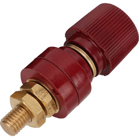 Bornier pour haut-parleur M10x60 mm, prise banane en cuivre pur pour accessoires de test électroniques 220‑380 V (1/5)