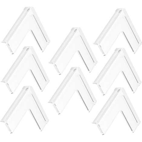 8 Pièces Housse De Protection d'angle Anti-Collision De Table Protections Dangle De Meubles Coin Meuble Gel (1/5)