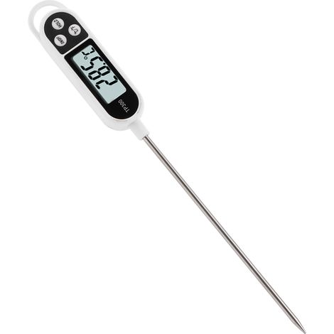 Digitales Lebensmittelthermometer für Flüssigkeiten, Wasser, Babymilch, Öl, Temperaturmessung (1/5)