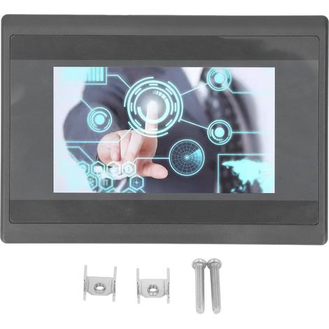 Automate programmable WS4312T Écran tactile 4,3 pouces PLC tout-en-un sortie transistor 8 entrées 4 sorties DC24V (1/5)