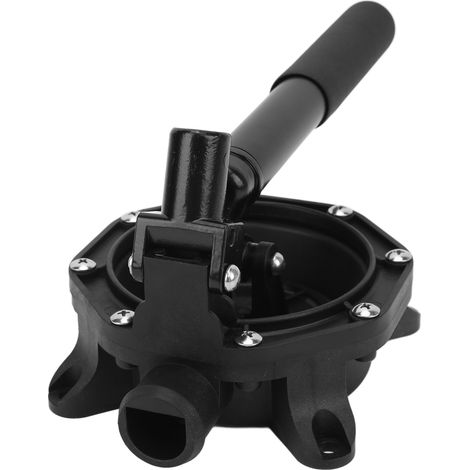 Pompe de cale à membrane marine auto-amorçante manuelle 45 l/min 720 gal/h en alliage d'aluminium pour le transfert des eaux usées (1/5)