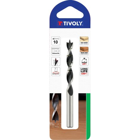 Mèche 3 Pointes TIVOLY 3mm Perçage Bois Rapide