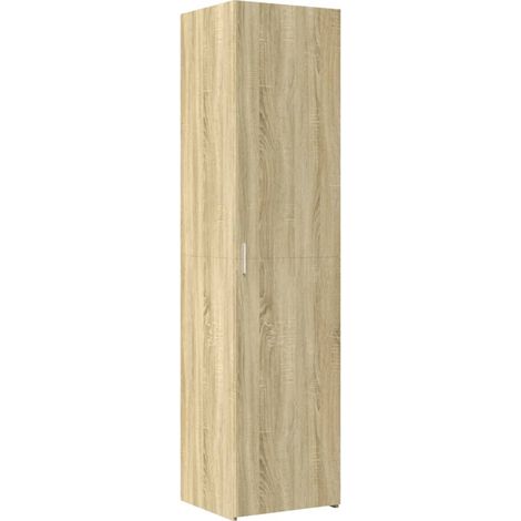 vidaXL Credenza Rovere Sonoma 50x42,5x185 cm in Legno