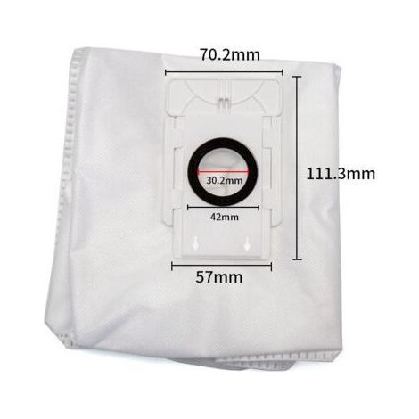 Lot de 10 sacs à poussière jetables pour aspirateur robot 360 S8 Plus, grande capacité de (1/4)