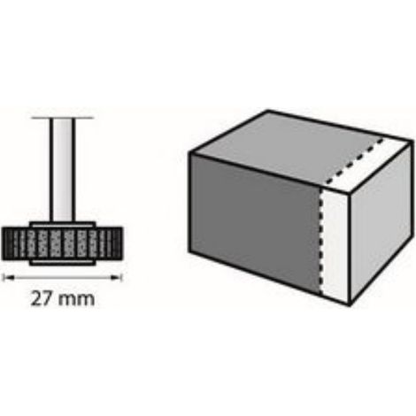DREMEL RUEDA LIJADORA DE ABANICO ANCHO 4,8 MM